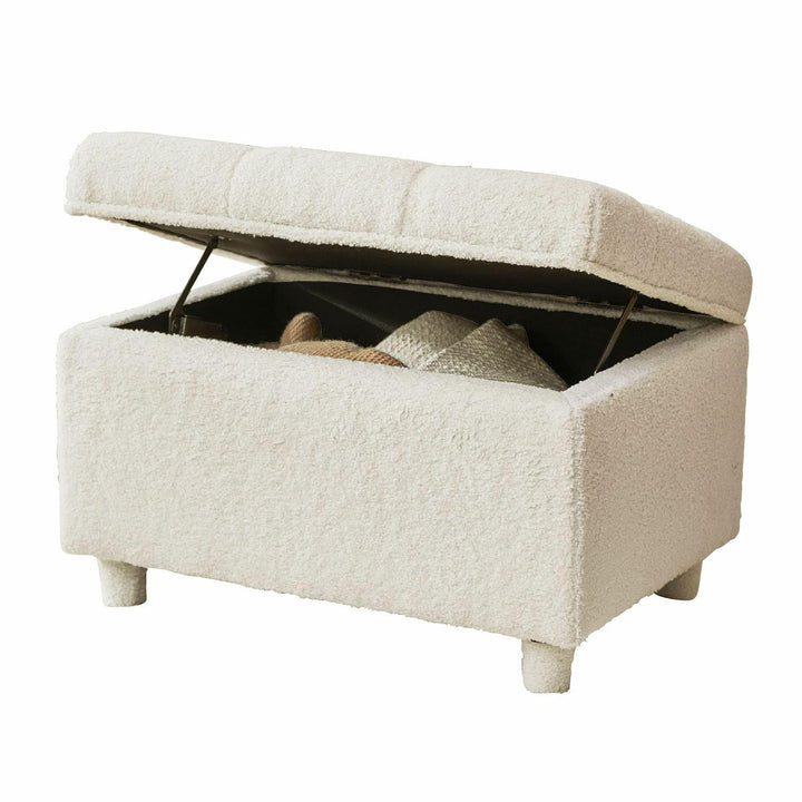 Loberon Truhenbank Ivrielle, Creme