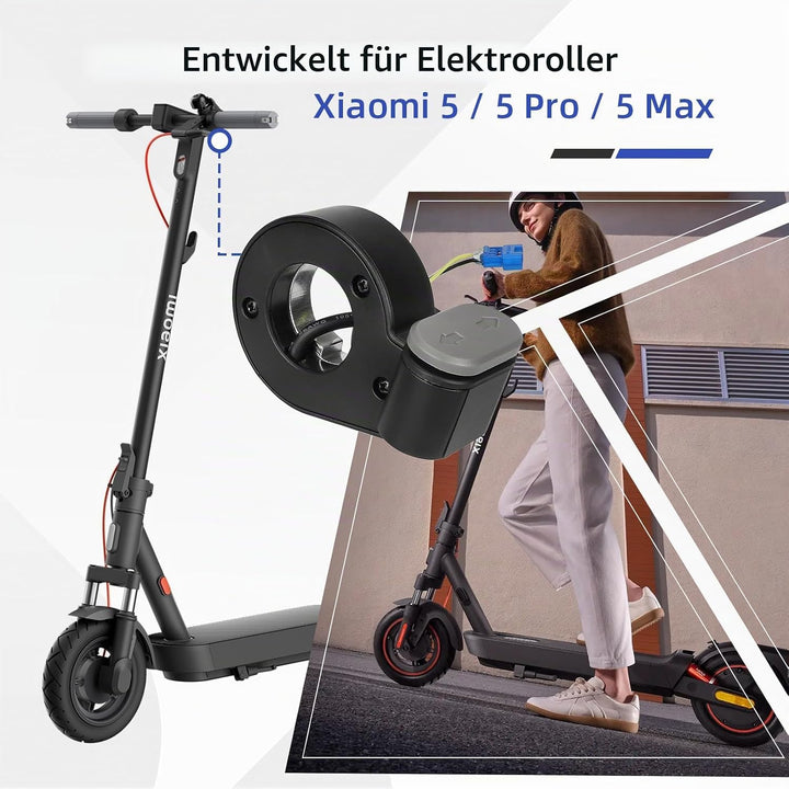ulip Schalter für xiaomi 5/5 Max/5 Pro Elektroroller, linke und rechte Hupe, langlebige Lenkerteile,