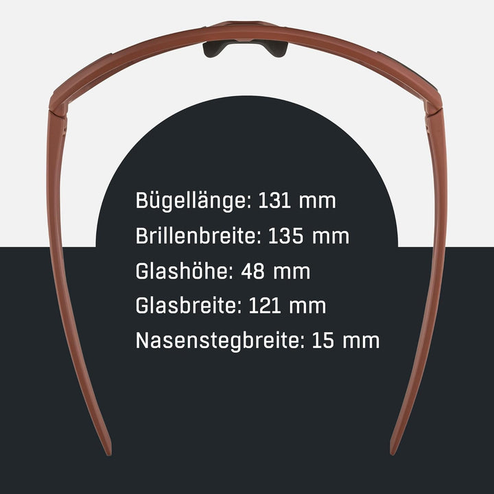 ALPINA ROCKET BOLD Q-LITE - Verspiegelte, Kontrastverstärkende & Beschlagfreie Sport- & Fahrradbrill