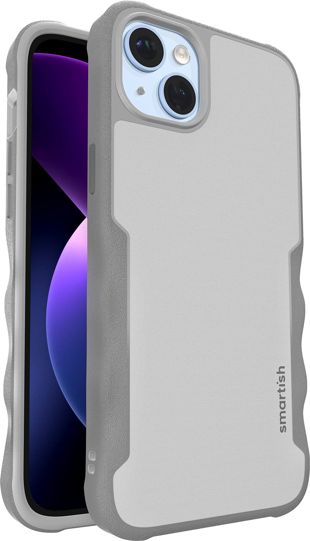 smartish iPhone 14 Plus Schutzhülle – Gripzilla kompatibel mit MagSafe [Robust + Tough] Strapazierfä