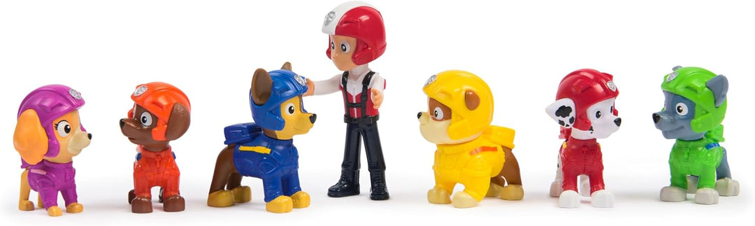 PAW PATROL Air Rescue - Spielfiguren-Geschenkset mit 7 Figuren zum Sammeln, Spielzeug für Kinder ab