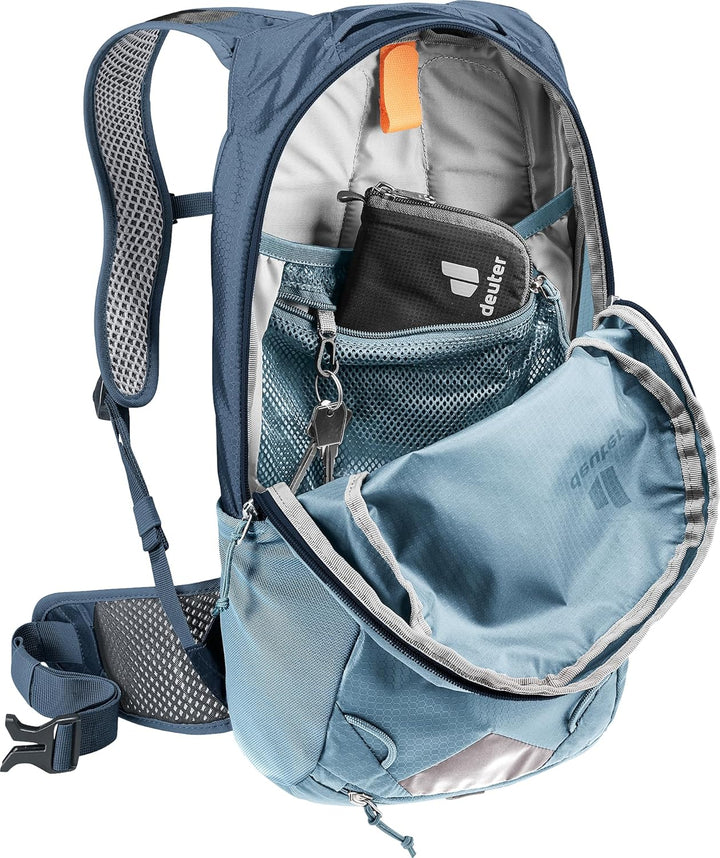 deuter Unisex Race 12 Fahrradrucksack (1er Pack) 12 L Atlantic-ink, 12 L Atlantic-ink