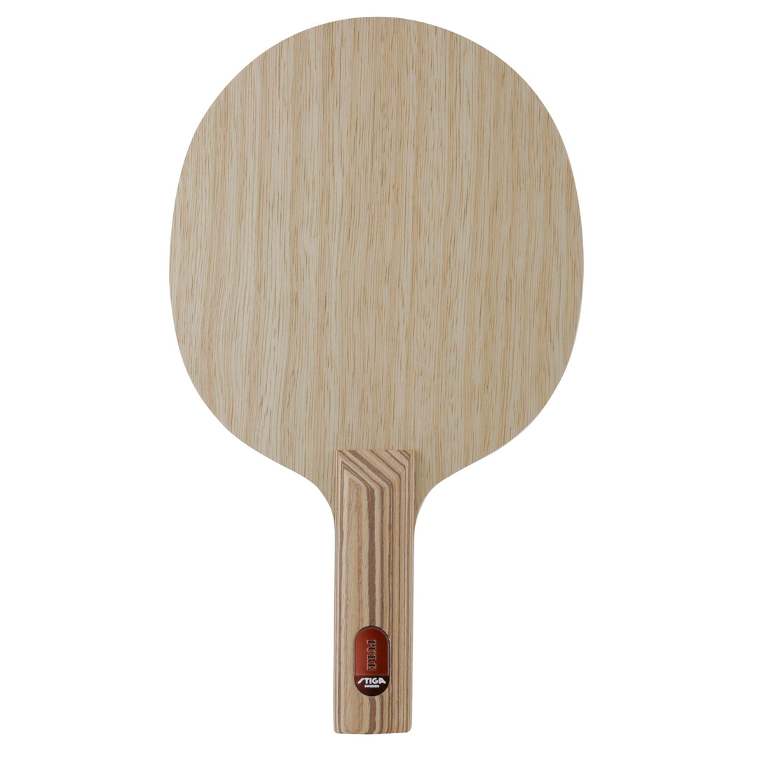 STIGA Tischtennisholz Pure - Professionelles Offensives Tischtennis Holz Blade – 7 Schichten reines