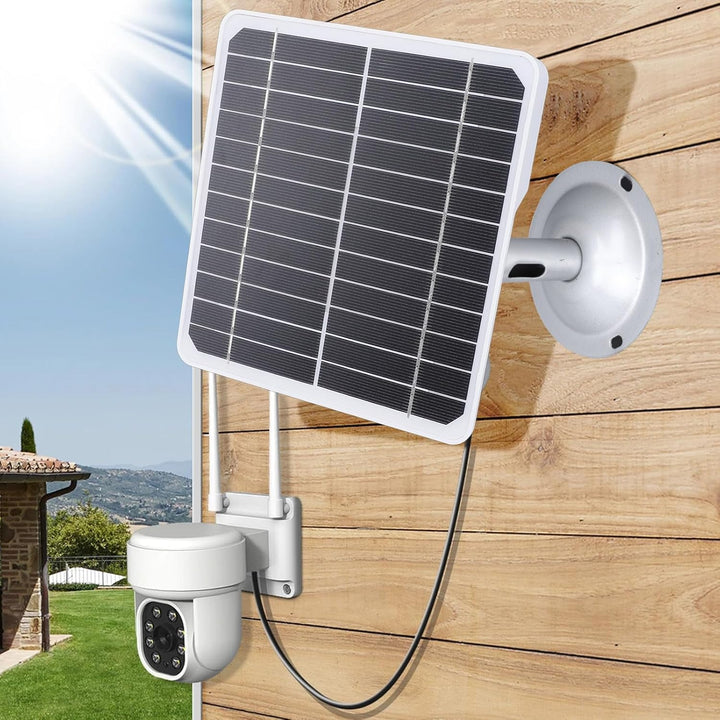 Solarpanel für Überwachungskamera, USB-Solarpanel, 20 W, 5 V, hocheffiziente Kamera, monokristalline