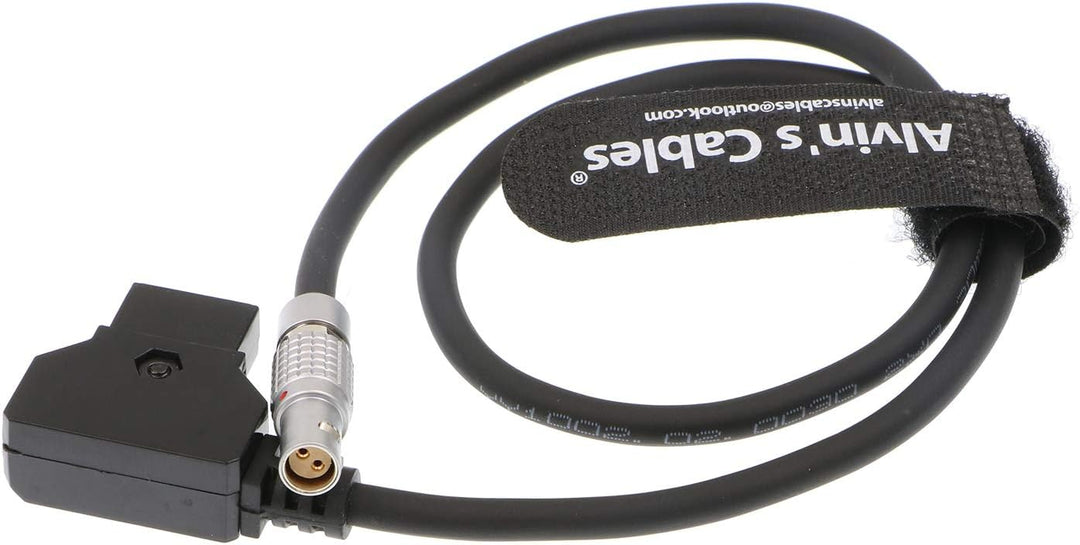 Alvin's Cables 2 Pin Buchse auf D-Tap Stromkabel für Red Komodo Kamera 50CM 50CM gerade 2-polig, 50C