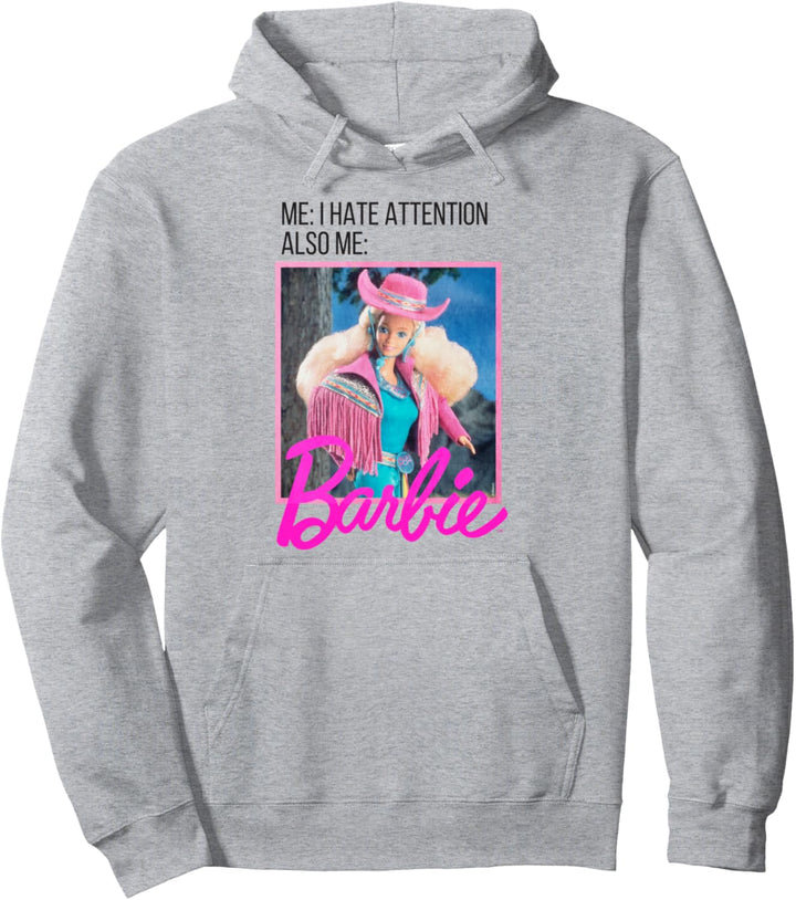 Barbie, Attention Pullover Hoodie
