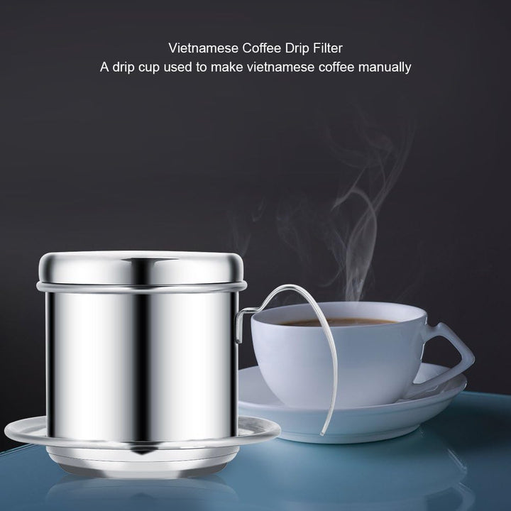 Vietnamesischer Kaffeefilter aus Edelstahl Ca Phe Phin Silber