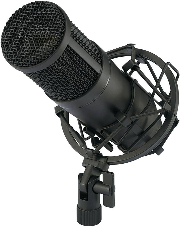 Renkforce CU-4 USB-Studiomikrofon Kabelgebunden inkl. Kabel, inkl. Koffer, inkl Spinne