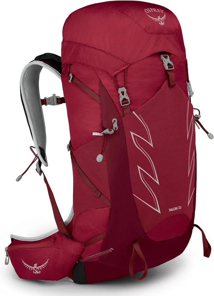 Osprey Talon 33 Wanderrucksack für Männer L-XL Cosmic Red Single, L-XL Cosmic Red Single