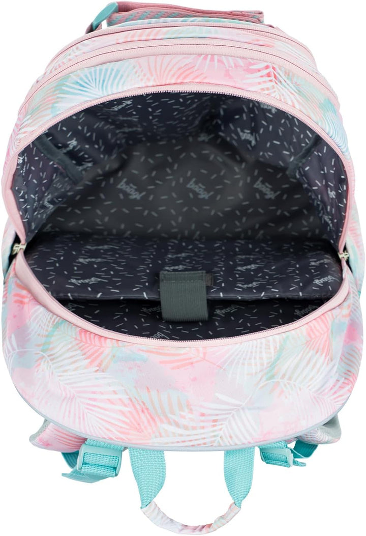 Baagl Schulrucksack Set Jungen Mädchen 3 Teilig, Schultasche ab 3. Klasse, Grundschule Ranzen mit Br