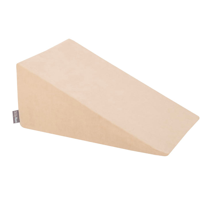 KiddyMoon Spielplatz Velvet Aus Schaumstoff Hindernisläufen, Element Zwickel, Sandbeige Multi-Grösse
