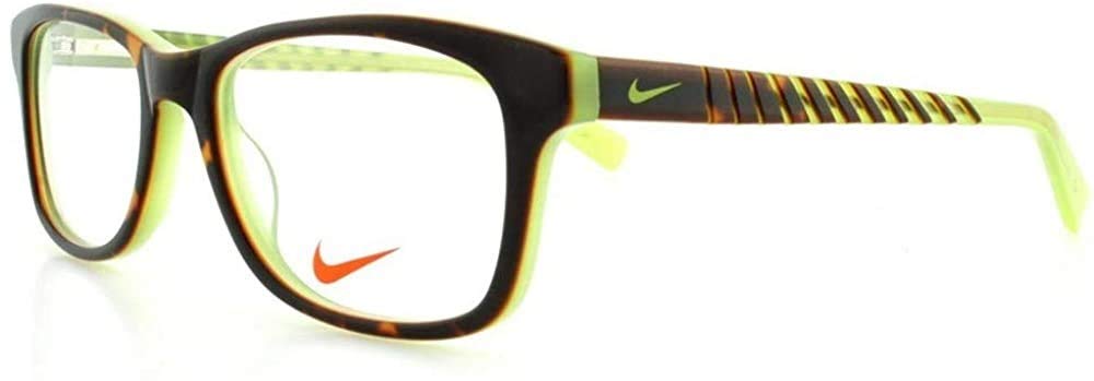 Nike Herren 5509 018 48 Brillengestelle, Schwarz (Satin Black/Grey)
