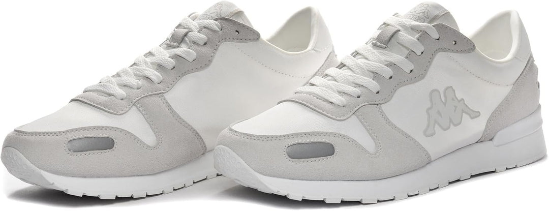 Kappa Unisex Logo Berlin 2 Traillaufschuh 46 EU 001 White, 46 EU 001 White