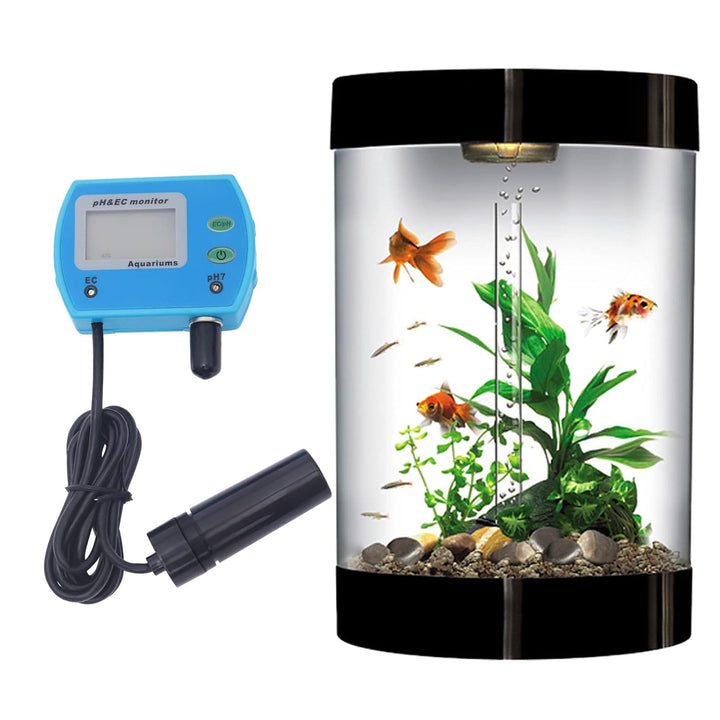 2-in-1 pH/EC Messgerät, Messbereich 0–14 pH &amp; 0–19,99 mS/cm, automatische Temperaturkompensation, BN