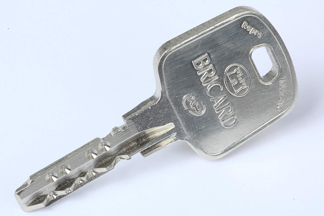 BRICARD Prinzessin Doppeltes Zylinderschloss, Eingang Serial XP 40 + 40 vernickelt zweifacher Eingan