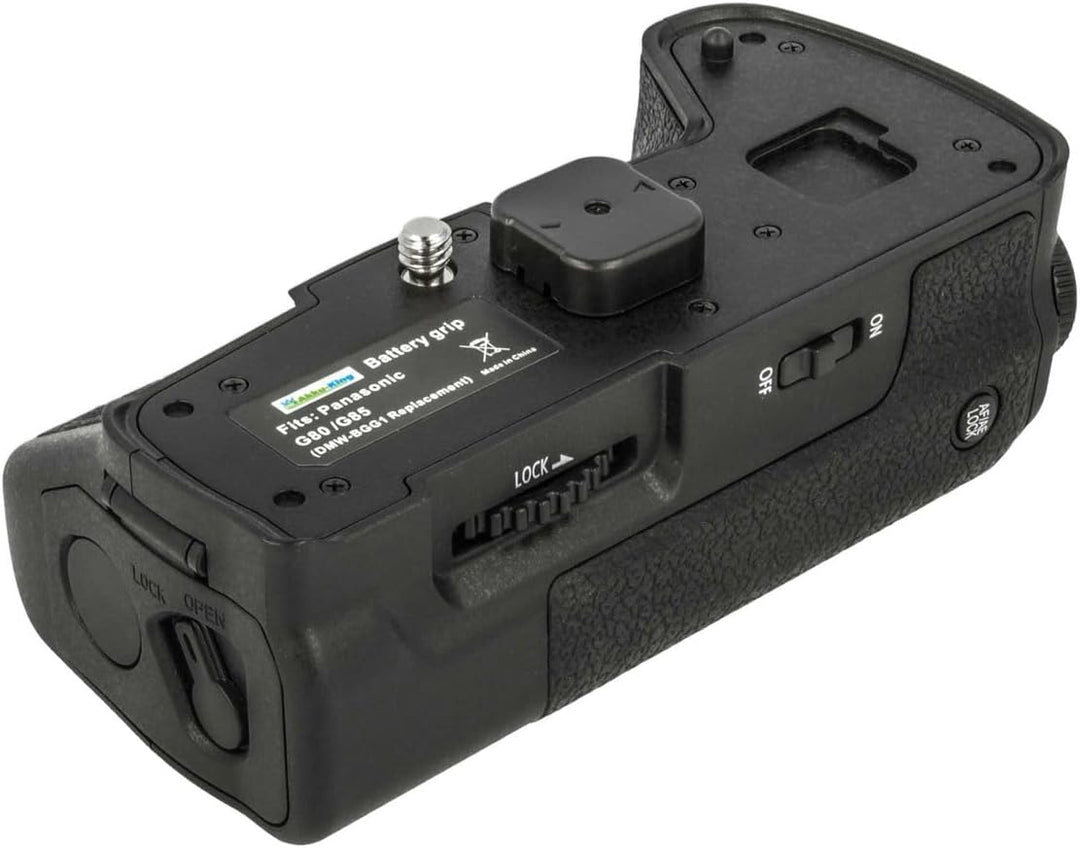 Akku-King Batteriegriff kompatibel mit Panasonic Lumix DMC-G80, DMC-G81, DMC-G81MEG-K, DMC-G81EG-K,