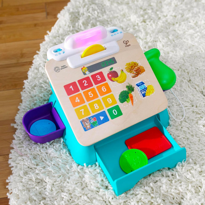 Baby Einstein + Hape Magic Touch Registrierkasse zum Vorspielen, mit echten Geräuschen und Musik, ab