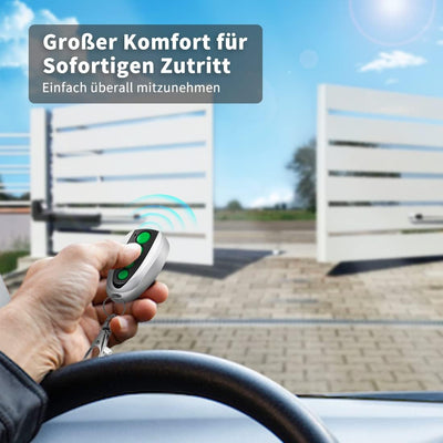 TOPENS M12 Handsender Fernbedienung 4-Kanal-Transmitter für automatischen Torantrieb Drehtorantrieb