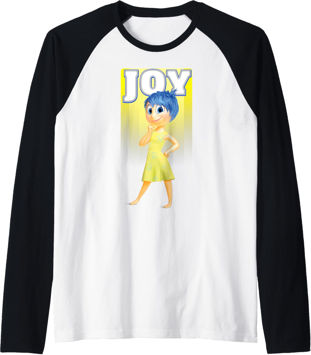 Disney Pixar Inside Out Joy Portrait Raglan