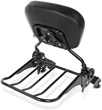 Sissy Bar mit Gepäckträger für Harley Davidson Street Glide Special 15-23 schwarz