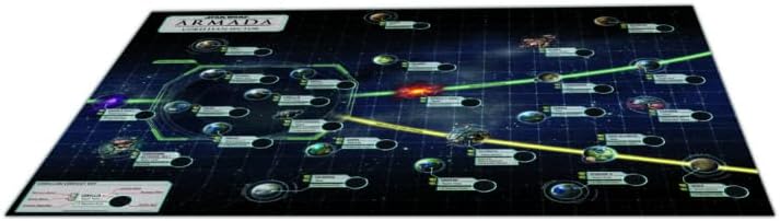 Fantasy Flight Games , Star Wars Armada: Corellian Conflict Campaign Exp, Miniature Game, 2 Players,