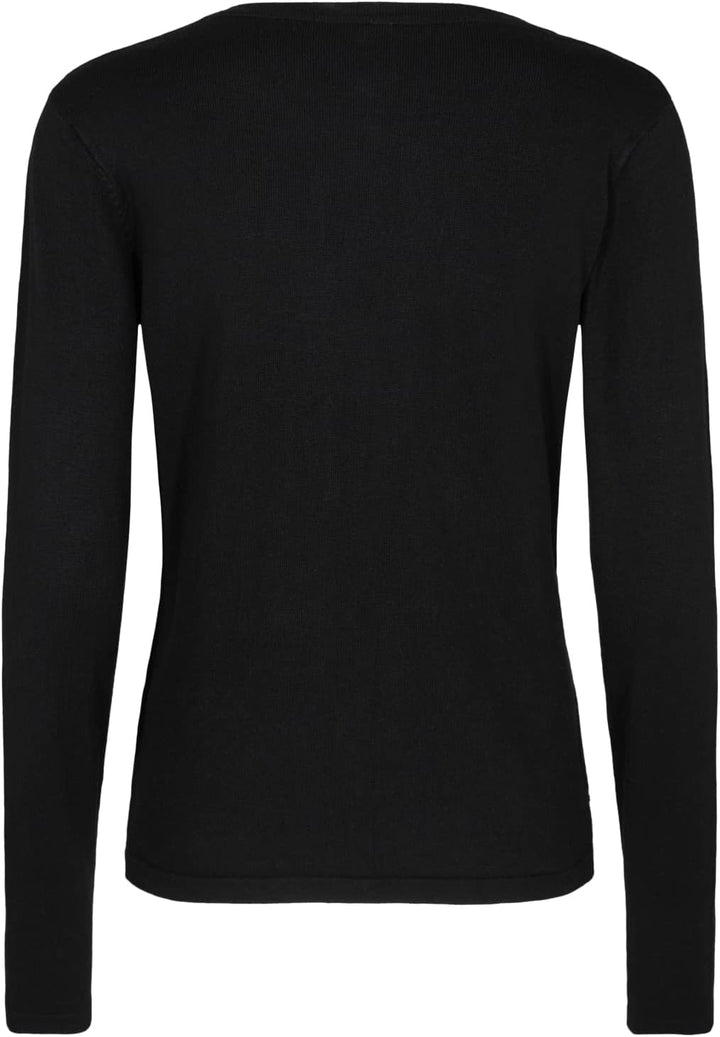 SOYACONCEPT Damen Sc-dollie 446 Classic Knit Cardigan Strickjacke, Schwarz, XS EU