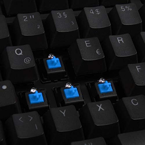 Ducky One 2 Backlit PBT Gaming Tastatur, MX-Blue, weisse LED - schwarz, MX-Blue, weisse LED