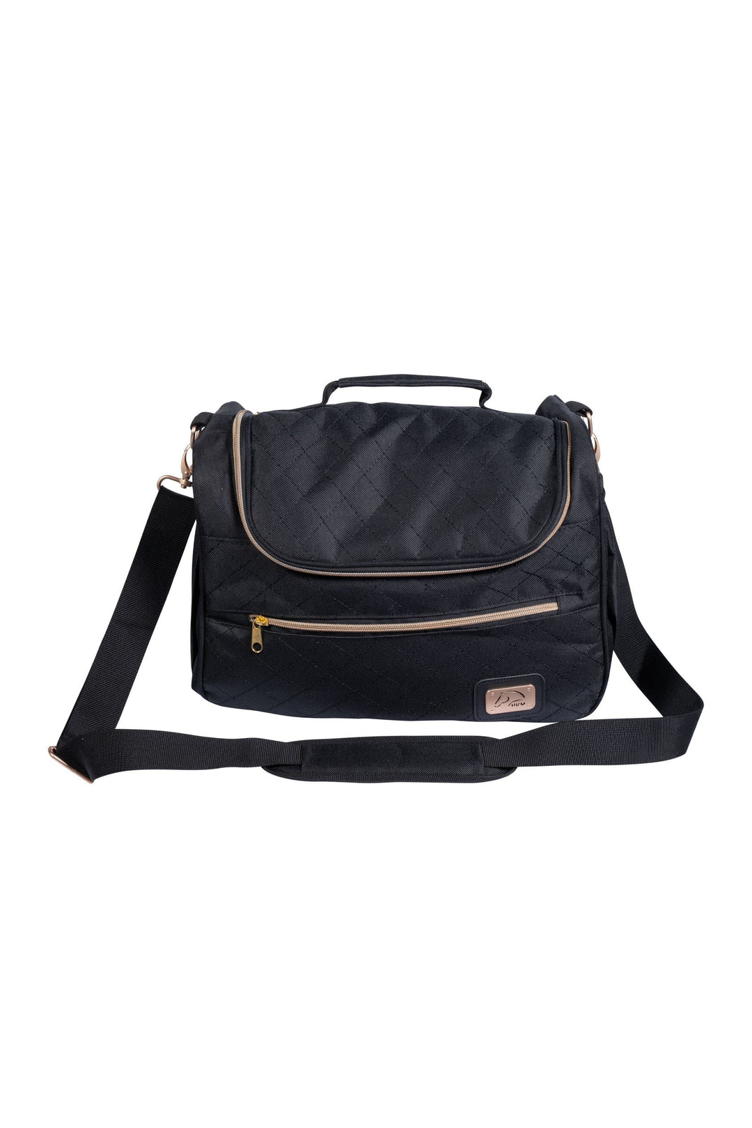 HKM Unisex Berry Putztasche, Schwarz/Rosegold