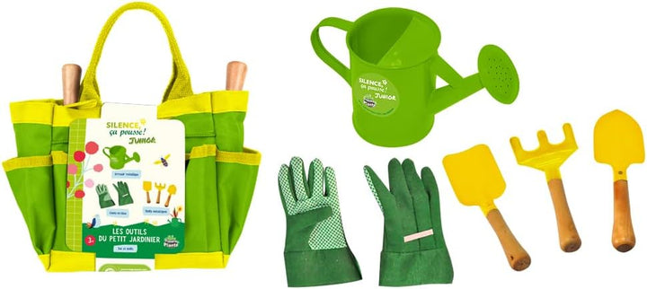 Gartenwerkzeugtasche 6-teilig - Stille wächst es - 170629SP - Metall - Garten - Natur - Pflanze - Bl