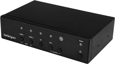 StarTech.com Multi-Input zu HDMI Automatischer Switch und Konverter, DisplayPort, VGA und Dual-HDMI