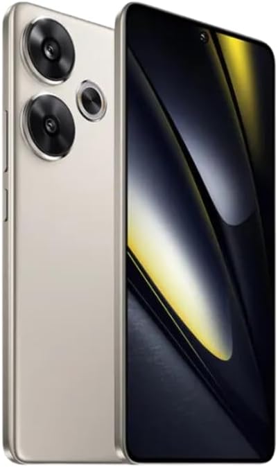Xiaomi Poco F6 5G Handy, 12 GB, 512 GB, goldfarben, 12+512