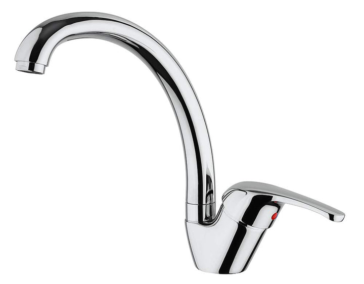 First f-2811/01J Spültisch Spülbecken 45 Grad Kesselform, Chrom