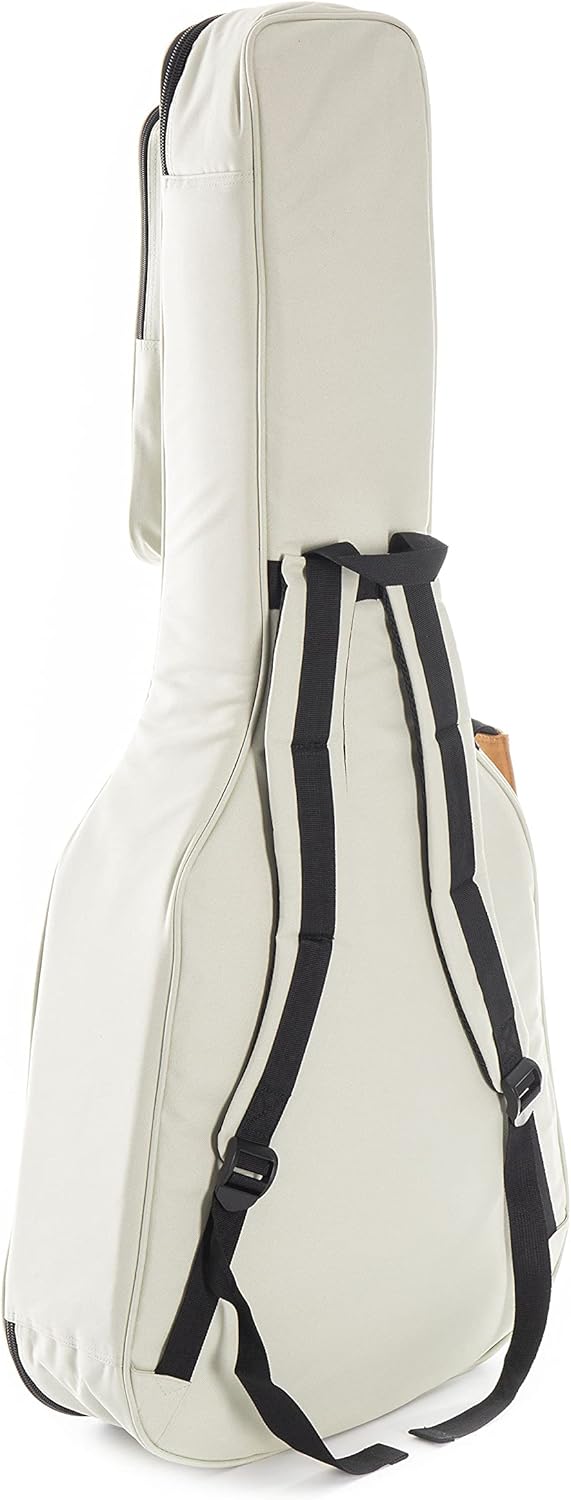 MUSIC STORE Gig-Bag (Acoustic Guitar, Beige) - Bag for Acoustic Guitars