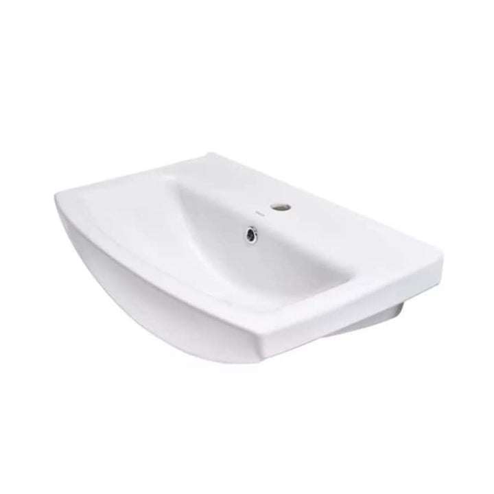 VBChome Waschbecken 60 cm Keramik Weiss