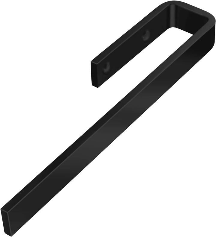 2 Stück SOTECH Handtuchhalter PELI für Schrankmontage Aluminium massiv schwarz eloxiert, Länge: 325
