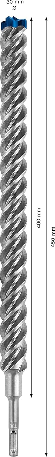 Bosch Accessories EXPERT SDS plus-7X 2608900155 Hammerbohrer 1 Stück 30.00 mm Gesamtlänge 450 mm SDS