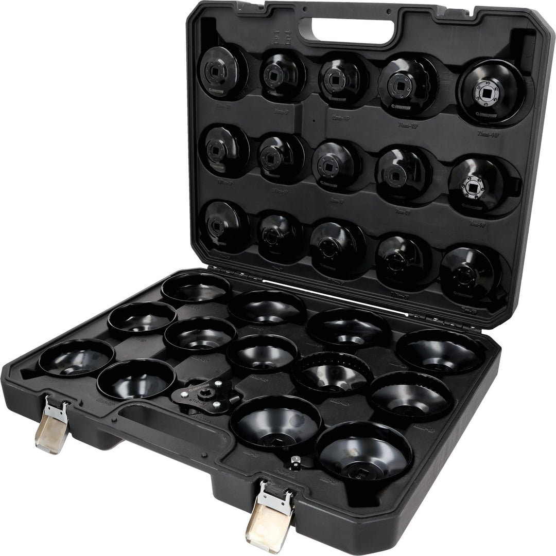 COMPETITION 512.5075 3/8" Ölfilterschlüssel-Satz, 30-tlg (Powered by KS TOOLS)
