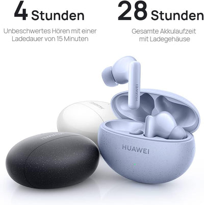 HUAWEI FreeBuds 5i Kabellose, TWS Bluetooth Kopfhörer, Hi-Res Sound, Multi-Modus Geräuschunterdrücku