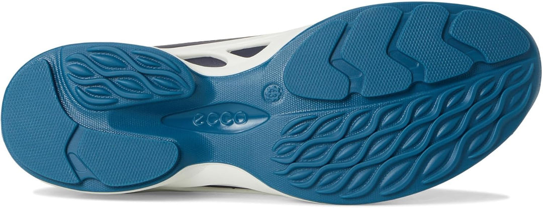 ECCO Herren BiomfjuelmSneaker 39 EU Blau Weiss, 39 EU Blau Weiss