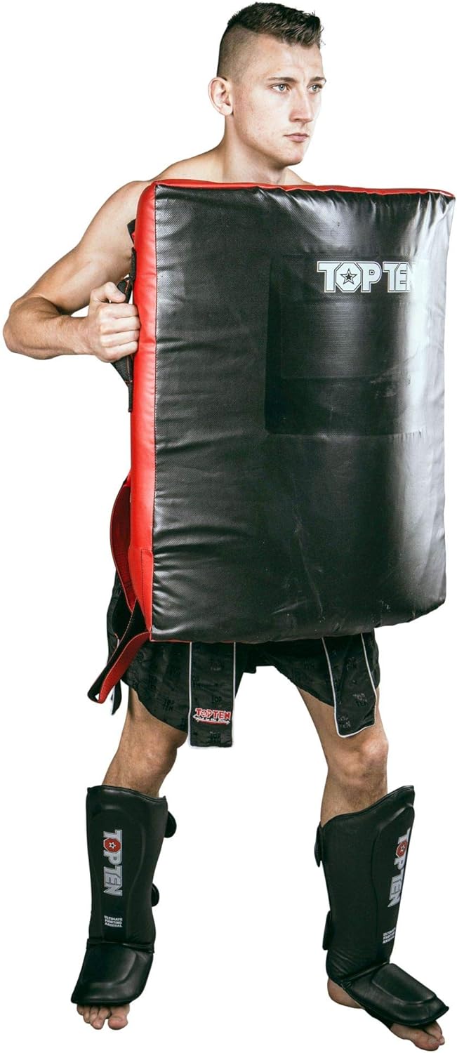 TopTen Schlagpolster „Body Shield“ - schwarz-rot