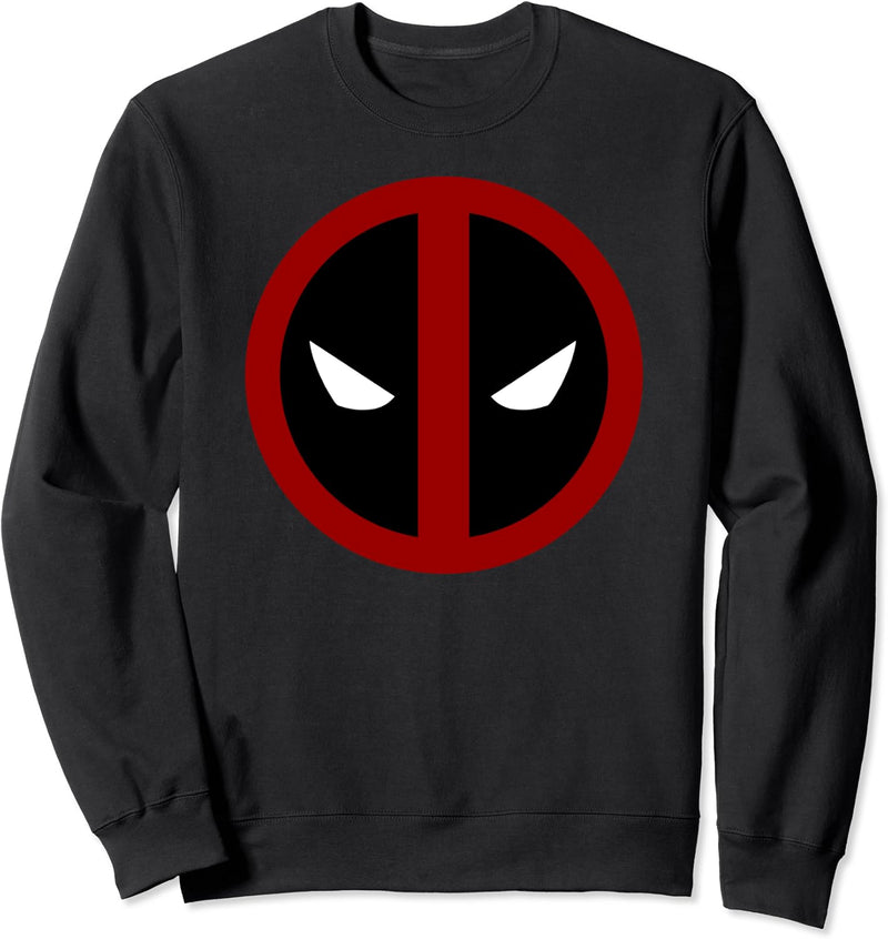 Marvel Deadpool Large Circle Logo Sweatshirt