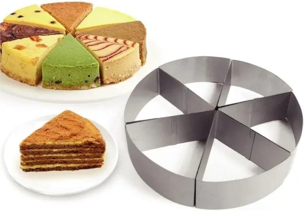 Kuchenteiler Aus Edelstahl, Kuchentrenner, Rundes Brot, Gleiche Portionsmarkierung, Scheiben-backwer