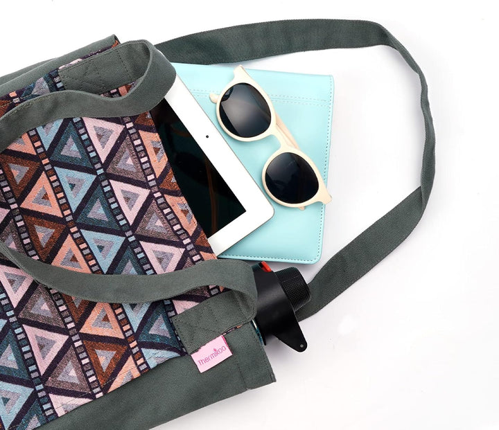 Yoga-Mattentasche, Tasche für Damen, Yogamatte, Tragetasche für Yoga, Pilates oder Gymnastik, leicht