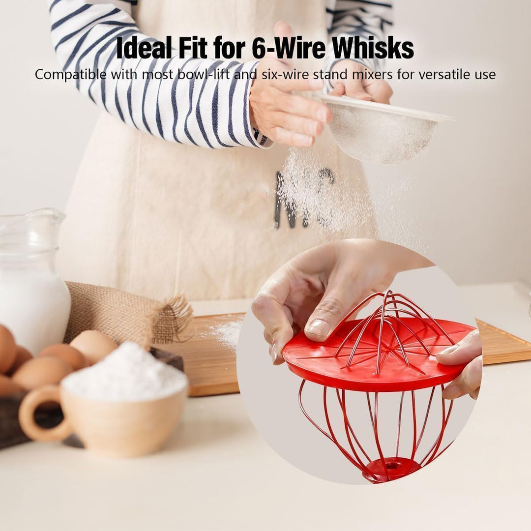 Rührkopf Spritzschutz, Mixer-Schneebesen-Schaber, Wiederverwendbare Standmixer-Aufsätze, Standmixer