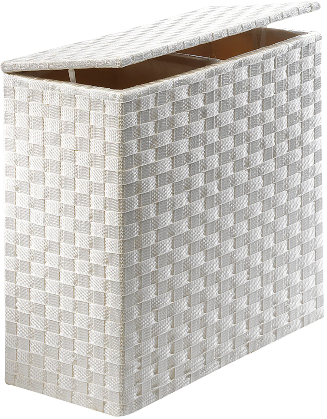 Kobolo Wäschesammler Wäschesortierer - Nylon - weiss - 125L - 2 Fächer