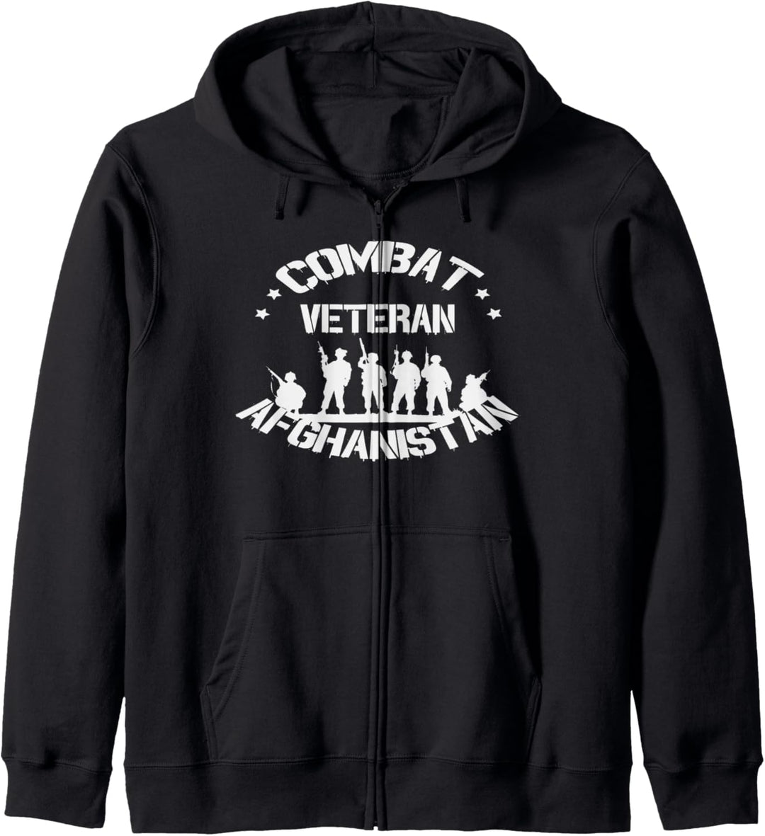 Combat Veteran Afghanistan War Vet Kapuzenjacke