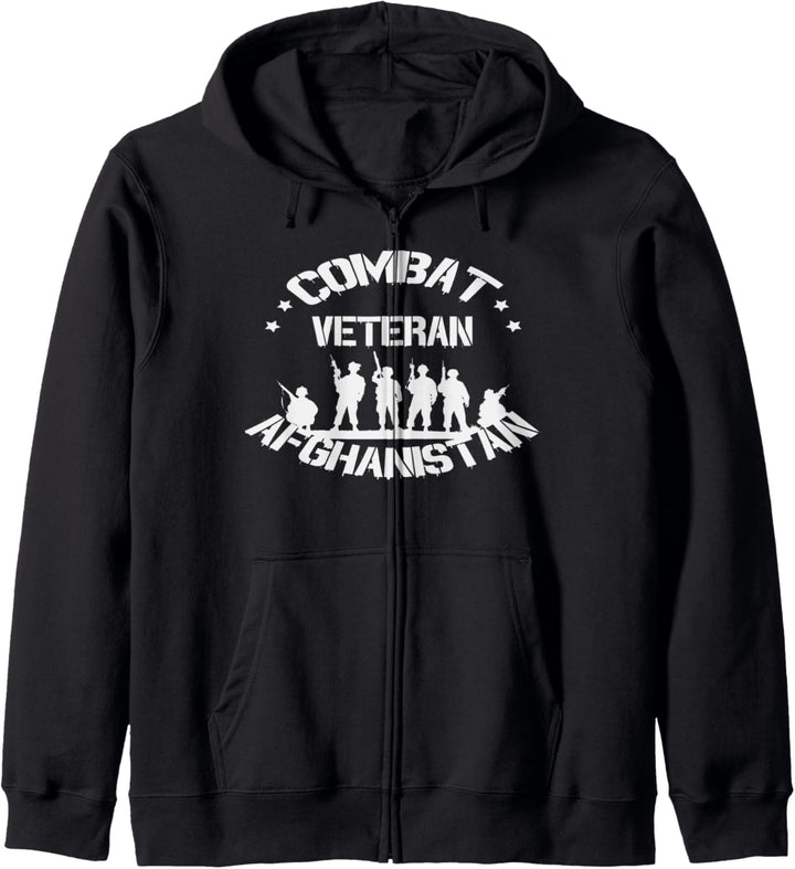 Combat Veteran Afghanistan War Vet Kapuzenjacke