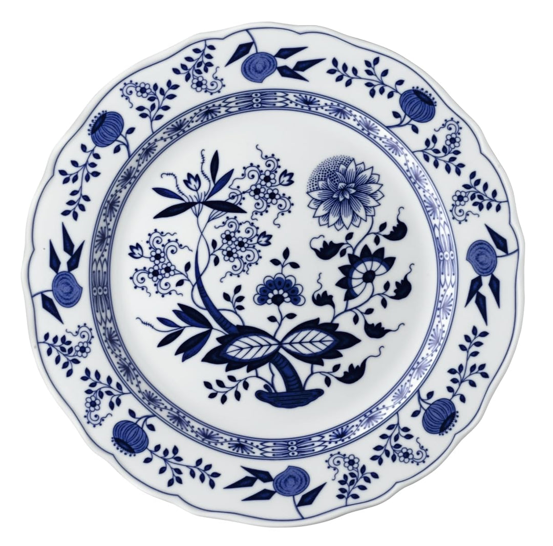 Hutschenreuther Blau Zwiebelmuster Platzteller 31 cm Fahne/ Gourmetteller
