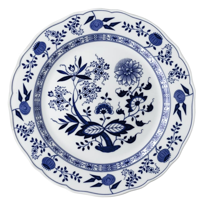 Hutschenreuther Blau Zwiebelmuster Platzteller 31 cm Fahne/ Gourmetteller