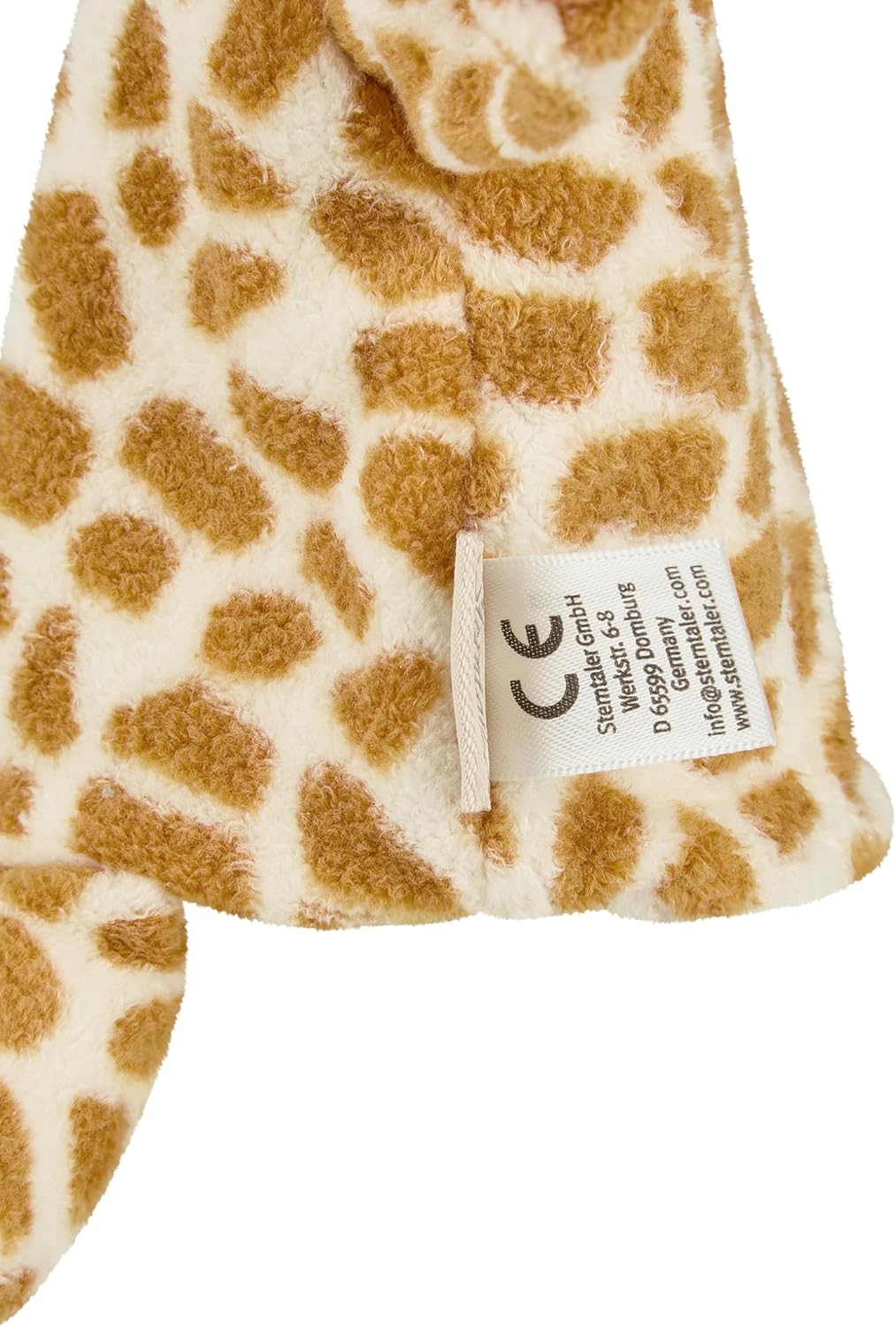 Sterntaler Kinder Handpuppe Giraffe Kaya - weiches Spielzeug zum Puppentheater, Erzählen, Kuscheln &amp;